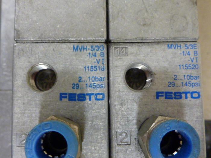 Used FESTO Control Block / Valve Terminal IFB8-02 #52765