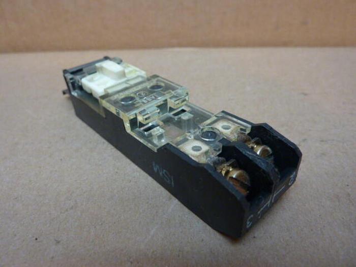 Used ALLEN BRADLEY Auxiliary Contact Block 595-A SER C #33741