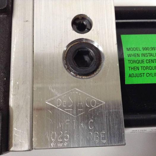 Used DESTACO Pneumatic Hold Clamp 991MAL-X32M-180-18-11 #90061