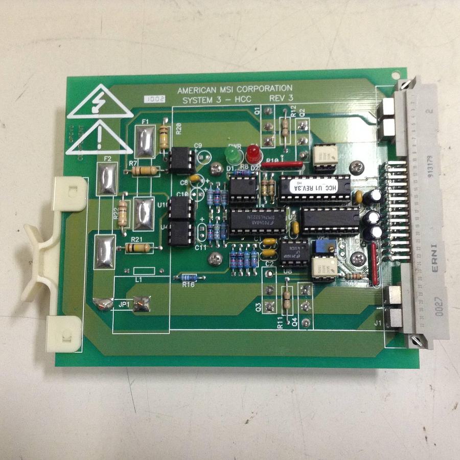 Used AMERICAN MSI Control Board C3201.010.045 Used 