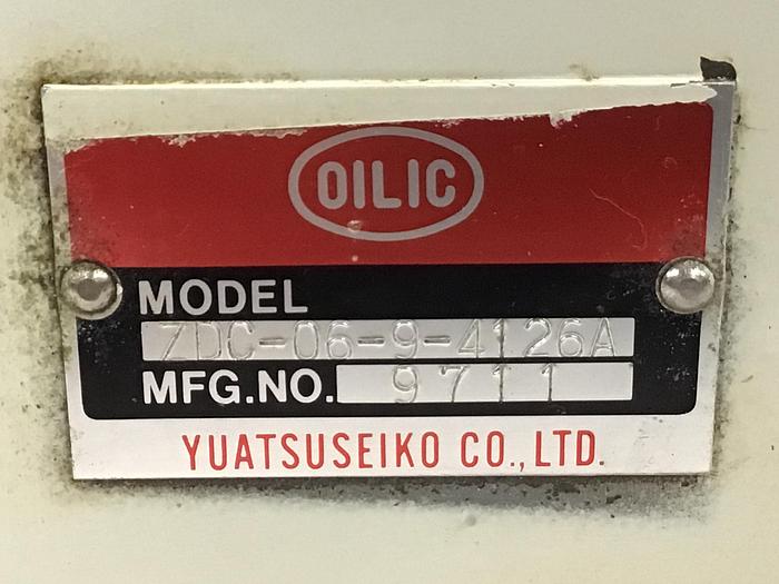 Used YUATSU SEIKO ZDC-06-9-4126A Valve Used #145686