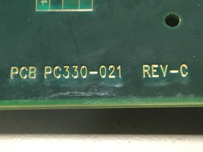 Used VAN DORN Temperature Circuit Board PC330-021 330-021 Used