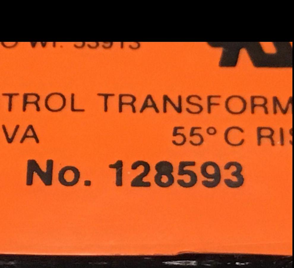 Used NECO HAMMOND 0.15 kVA Transformer 128593 Used