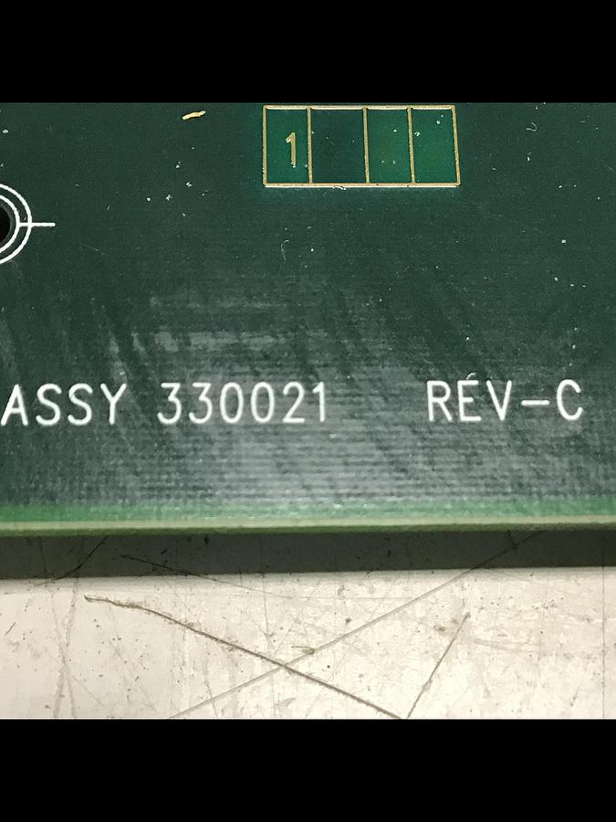 Used VAN DORN Temperature Circuit Board PC330-021 330-021 #143070