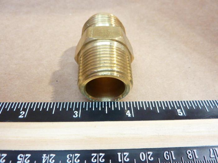 GENERIC Brass Connector 2404-12-12-B #40713