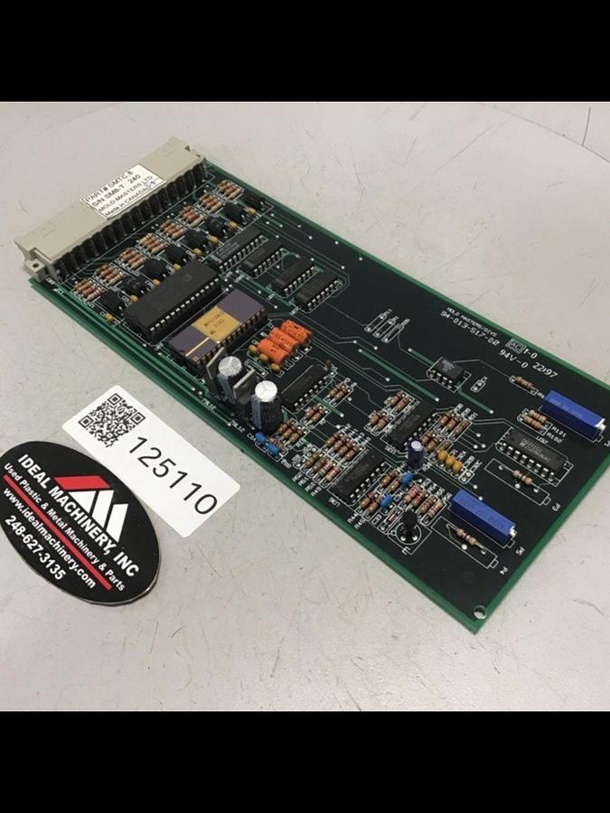 Used MOLD MASTER Temperature Control Board 94-013-517-02 #125110