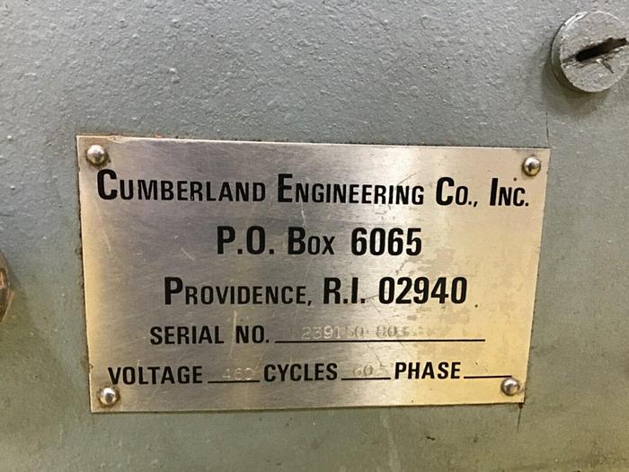 Used CUMBERLAND Grinder 184 GRAN 2KN Used