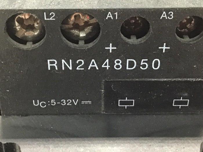 Used CARLO GAVAZZI Semiconductor Contactor RN2A48D50 #138677