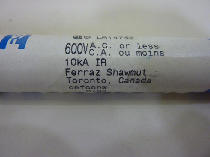 Used FERRAZ SHAWMUT 20 Amp Fuse CRS20 #47422