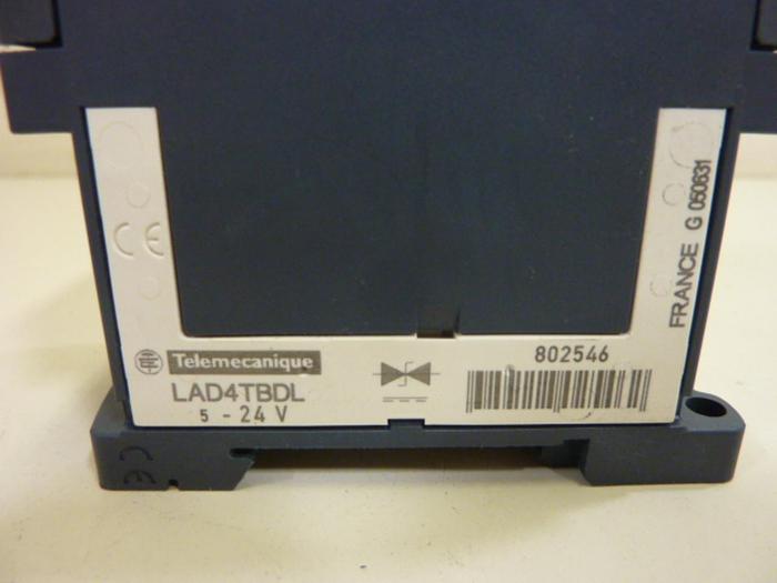 Used TELEMECANIQUE Contactor LAD4TBDL #66771