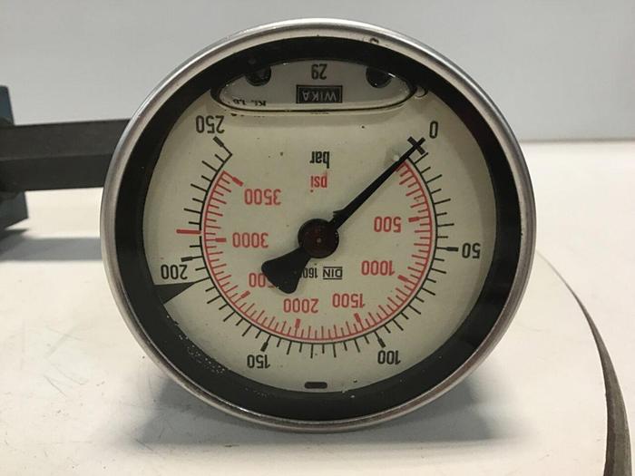 Used REXROTH Valve w/ Gauge ZDR 6 DA2-42/210Y SO43 #137812