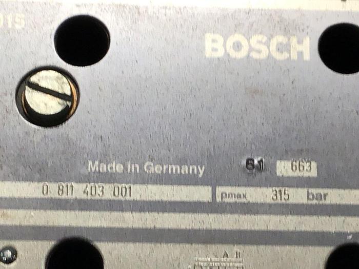 Used BOSCH Servo Proportional Valve 0 811 403 001 Used