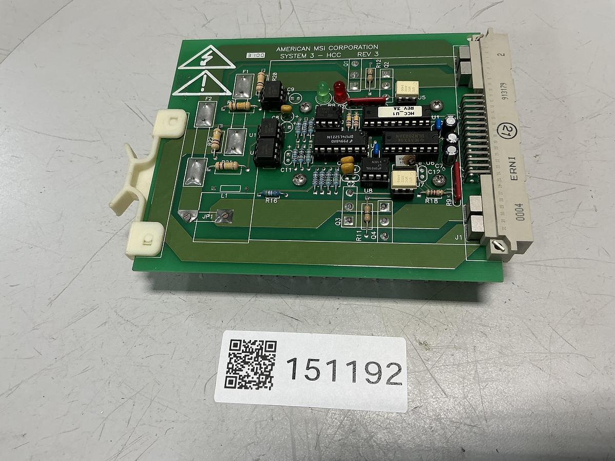 Used AMERICAN MSI CORPORATION 3000.020.085