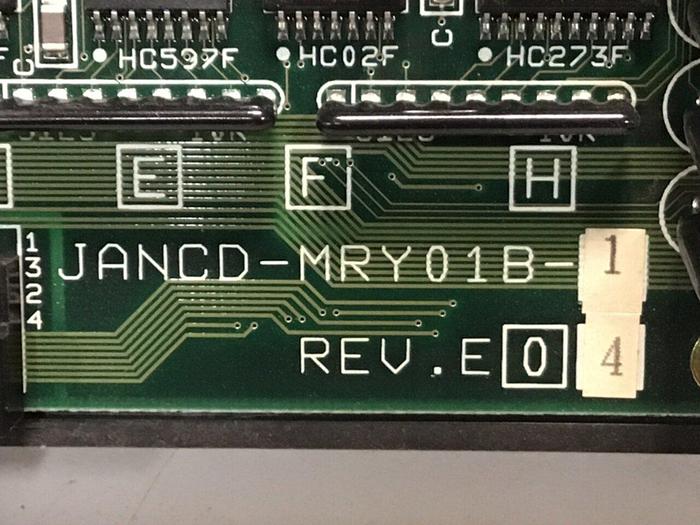 Used YASKAWA Circuit Board JANCD-MRY01B-1 REV E0 Used