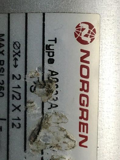 Used NORGREN Pneumatic Cylinder A0333A1 #112621