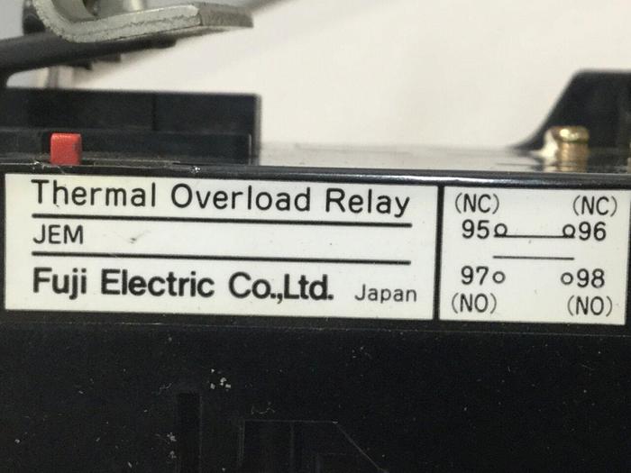 Used FUJI ELECTRIC Overload Relay TR-4N/UL 1NR2TY #103451