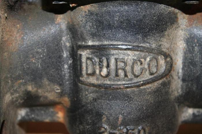 Used DURCO Plug Valve F1G G 411 #19216