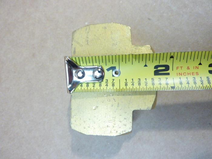 Used PRESSURE CONNECTIONS CORP. Pipe Tee 3700-12-12-12-B #40655 DNL SCRAPPED