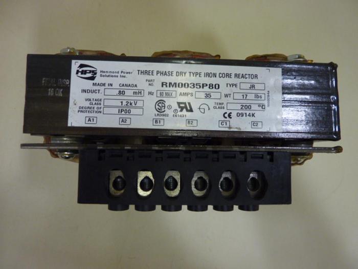 Used HAMMOND 1.2 KV Current Transformer RM0035P80 #56696