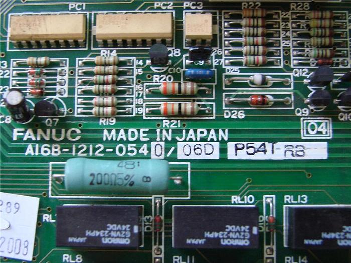 Used FANUC Circuit Board A16B-1212-0540/06D #8289
