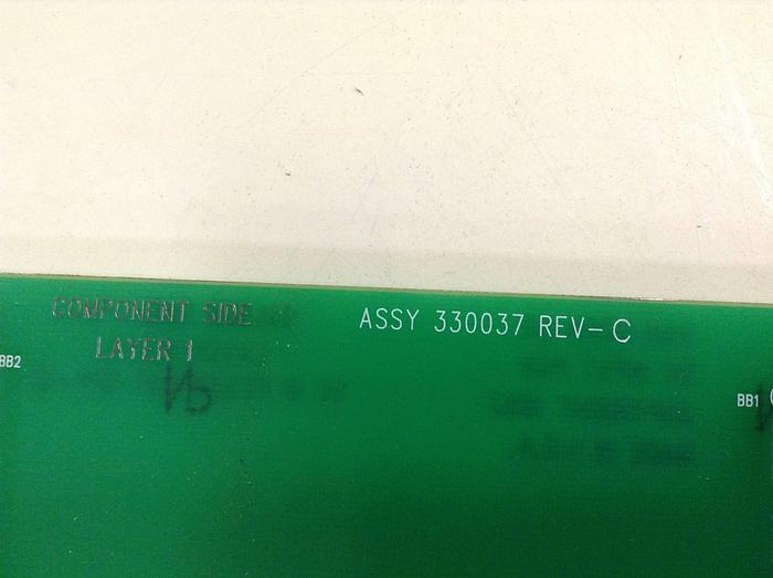 Used VAN DORN DC Input Board 330037 PC330-037 Used