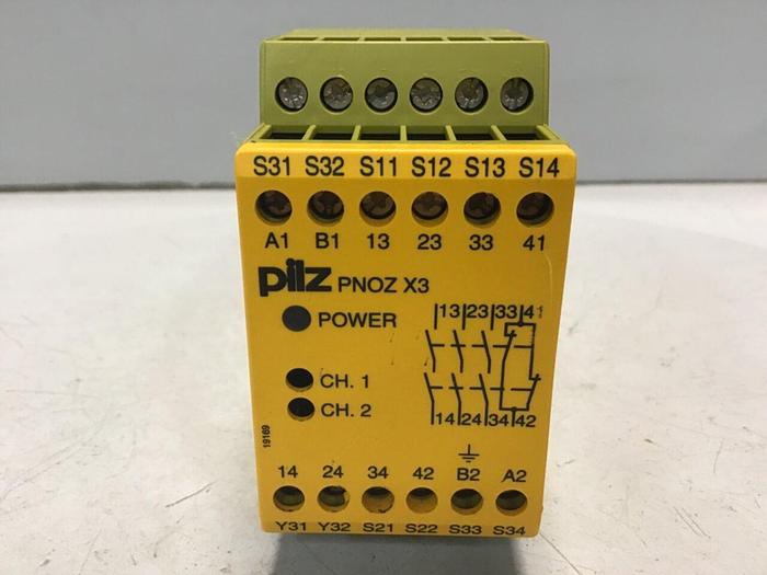 Used PILZ Safety Relay PNOZX3-3S/10 #129392