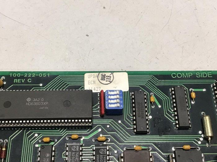 Used BRANSON Circuit Board 100-222-051 #113746