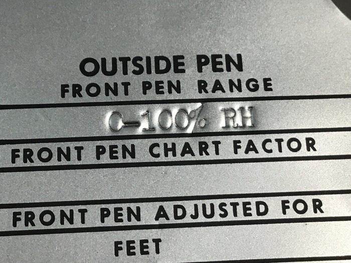 Used HONEYWELL Chart Recorder Y455X21-B(V)-000-00-2274 #120367