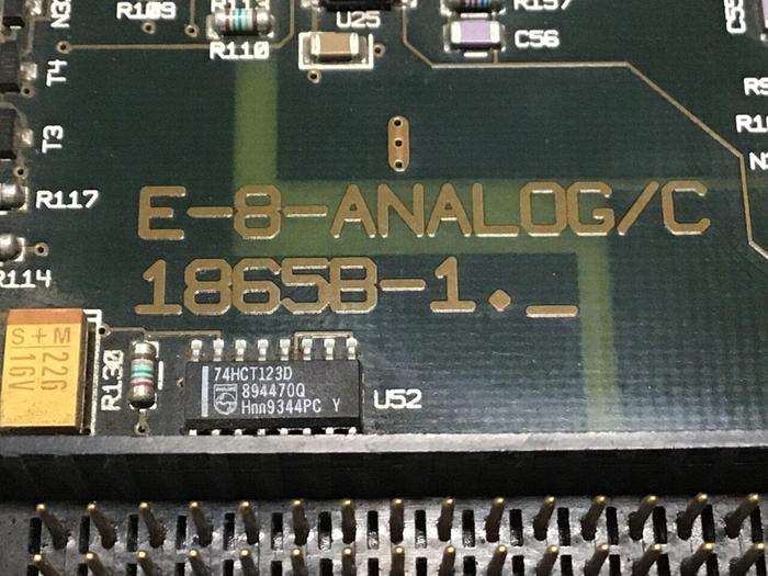 Used KEBA Engel 18658-1 Circuit Board E-8-ANALOG/C 1865B-1 Used