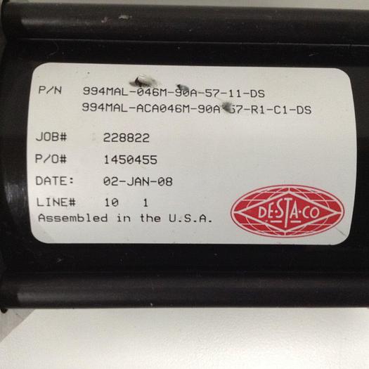 Used DESTACO Pneumatic Hold Clamp 994MAL-046M-90A-57-11-DS #90082