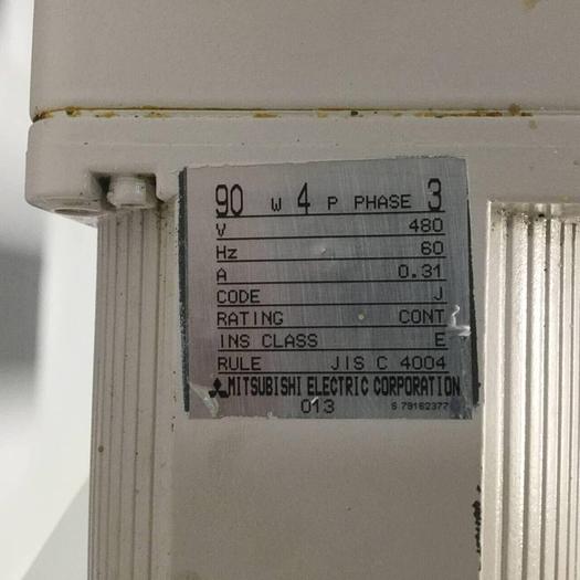 Used MITSUBISHI Gearmotor w/ Feed Throat Slide GM-JW USED