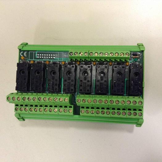 Used EUROTEK Breakout Board ET-MRZ08/24DC/2SC/N/AR #82755