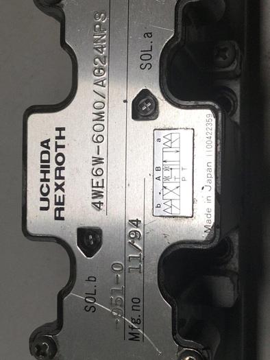 Used REXROTH Valve 4WE6W60M0/AG24NPS9510 #105862