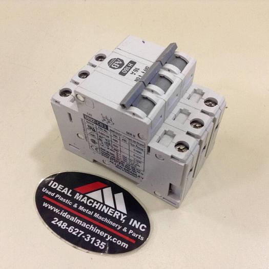 Used ALLEN BRADLEY 16 Amp Circuit Breaker 1492-CB3/H160 SER B #75151