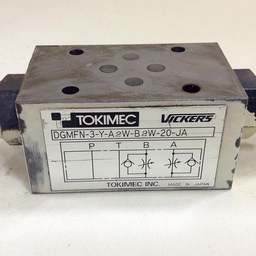 Used VICKERS Control Valve DGMFN3YA2WB2W20JA #80196