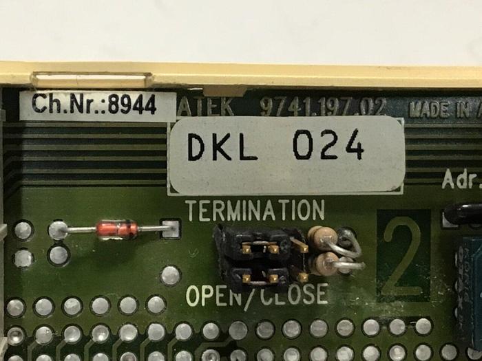 Used SIGMATEK Base Module DKL024 05-024-024 #133326