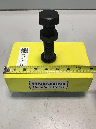 Used UNISORB Leveling Mount Pad 8 x 5 QUANTUM IM-71 #123613