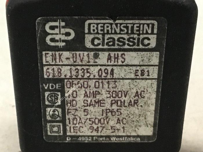 Used BERNSTEIN Limit Switch ENK-UV1Z AHS Used