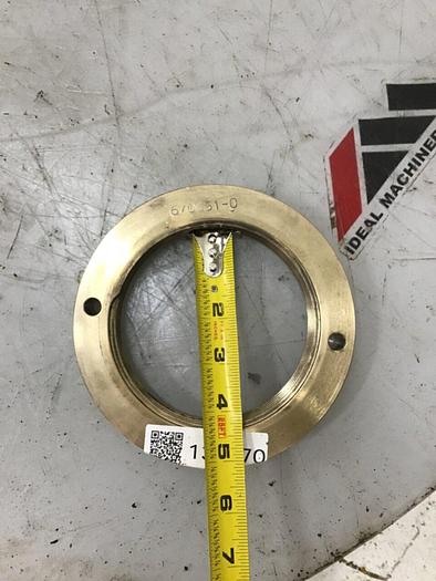 Used HUSKY Tie Bar Die Height Nut 670631-0 Used