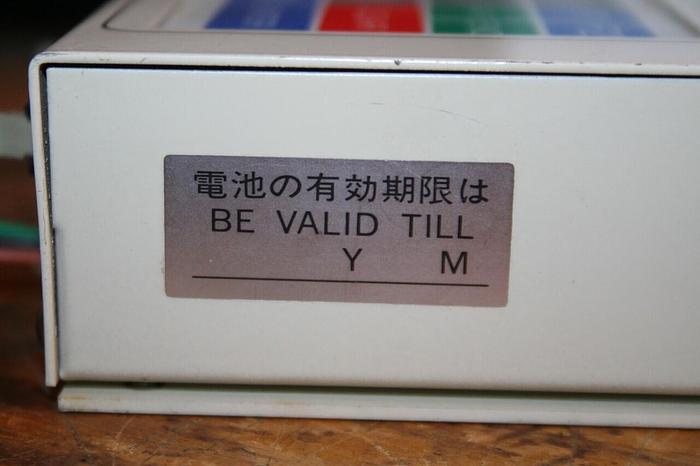 Used PANASONIC Panadac 610-CT Operator Interface 610-CT #18879