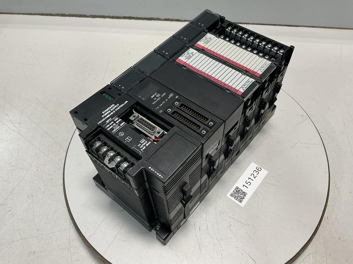 Used GE FANUC  BASE 5-SLOT WITH CPU