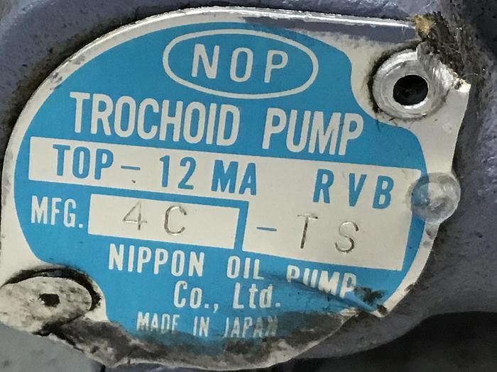 Used NIPPON Oil Pump TOP-12MARVB-002 Used #133629