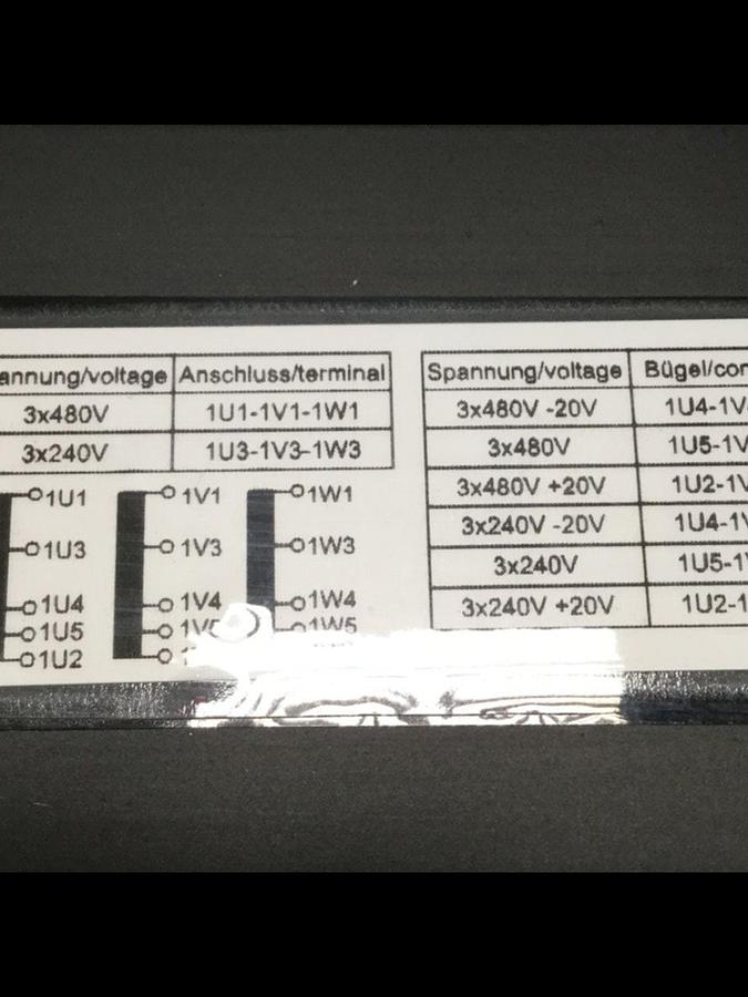 Used TRAFOMODERN 0.6 kVA Transformer NGD3-0600-S001 #107869