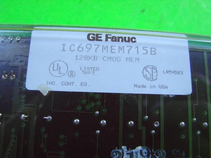 Used GE FANUC Expansion Unit IC697MEM715 B #29194