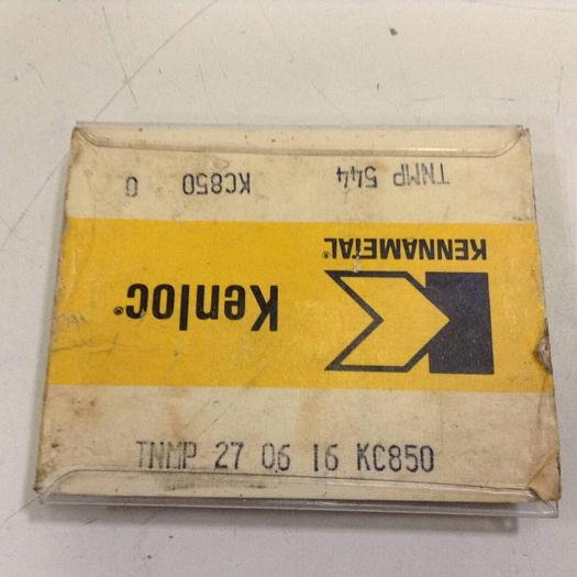 Used KENNAMETAL Carbide Inserts TNMP 544 KC850 #84526