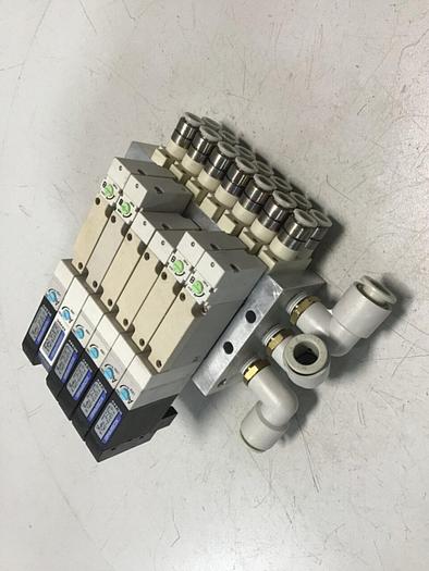 Used KOGANEI Solenoid w/ Valves F10M7AJ #120905