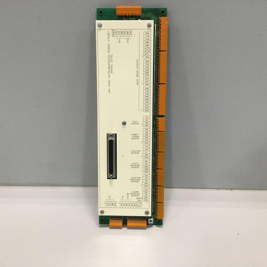 Used VAN DORN Instrumentation Board 370087 USED