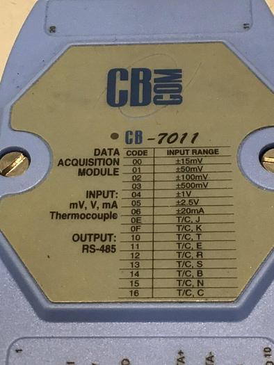 Used CB-COM Data Acquisition CB-7011 #126762