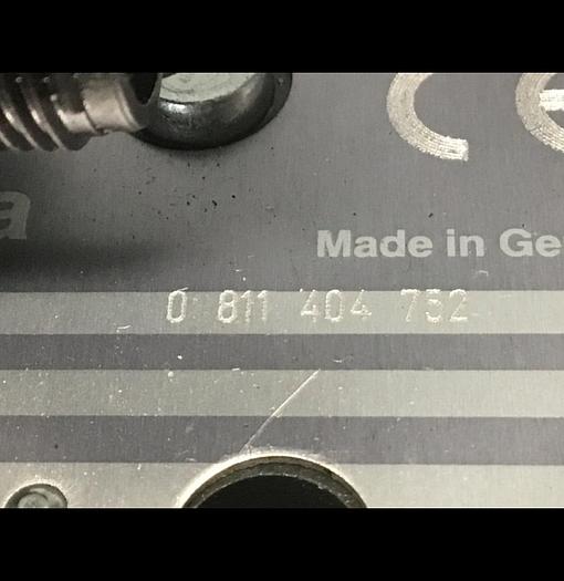 Used BOSCH SERVO Proportional Valve 0 811 404 752 USED