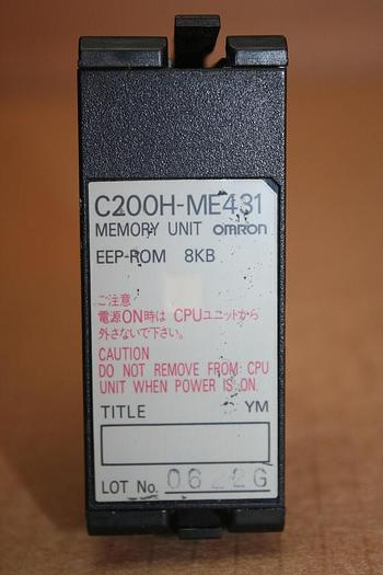 Used OMRON Memory Module C200H-ME431 #20878